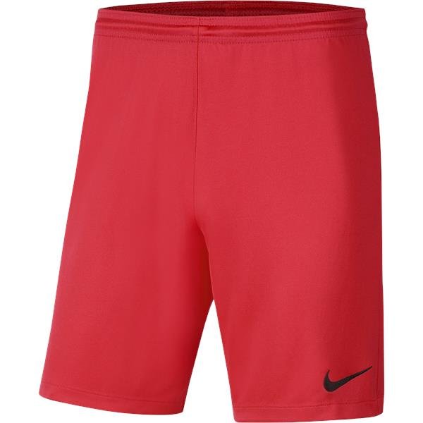 Nike Park III Knit Short Bright Crimson/Black