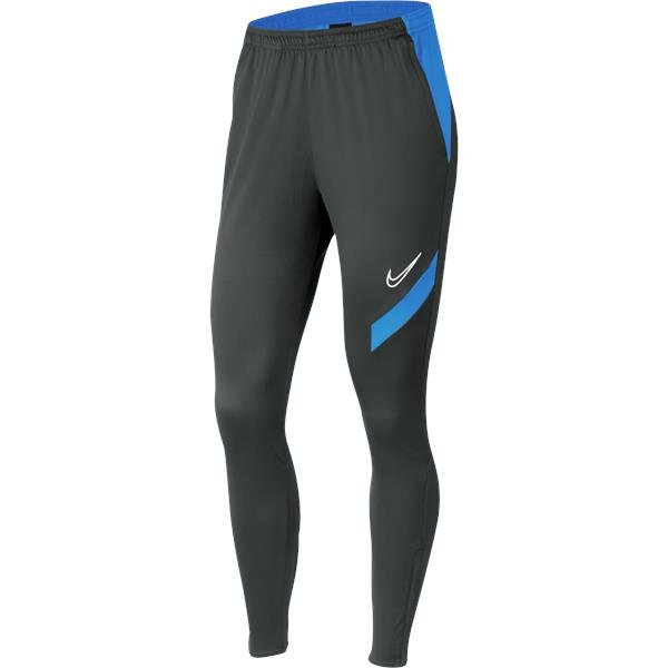 Nike Womens Academy Pro Anthracite/Photo Blue Knit Pant