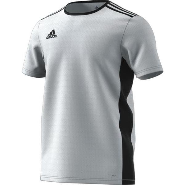 adidas Entrada 18 White/Black Football Shirt