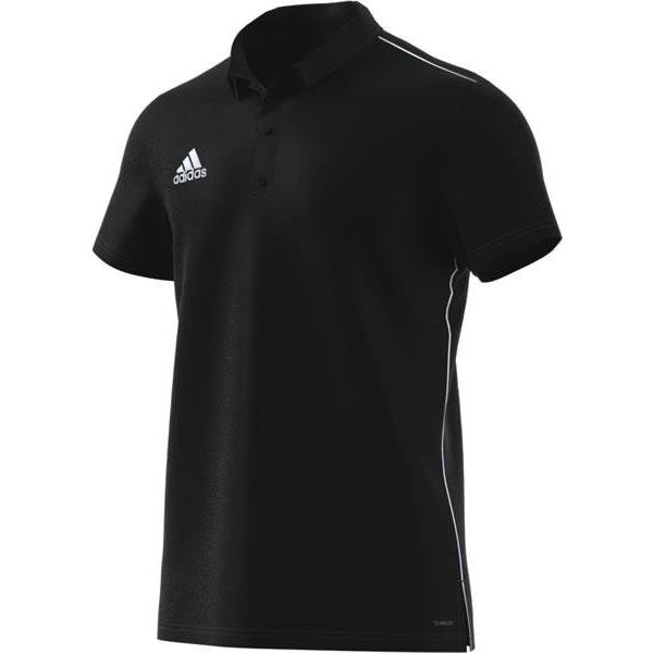 adidas Core 18 Black/White Polo