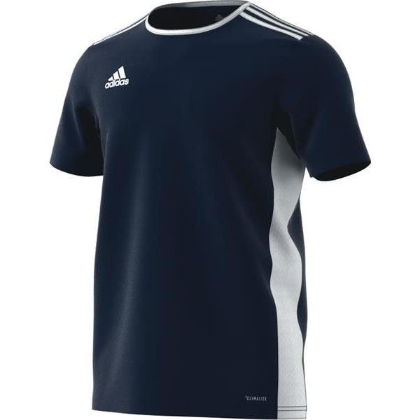 adidas Entrada 18 Dark Blue/White Football Shirt