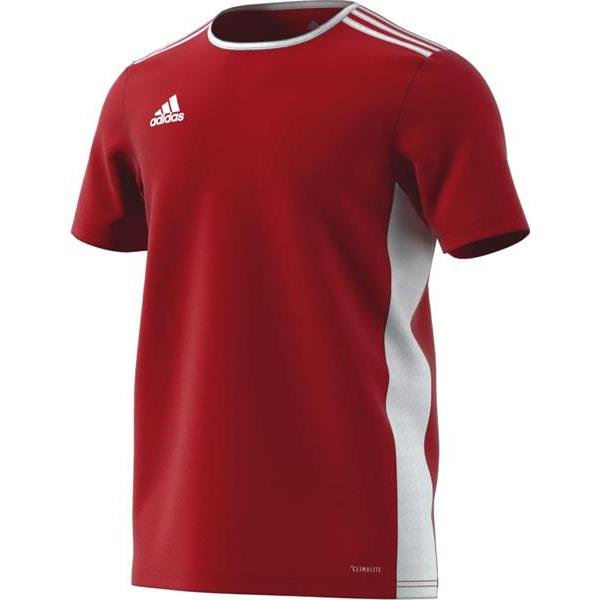 adidas Entrada 18 Power Red/White Football Shirt