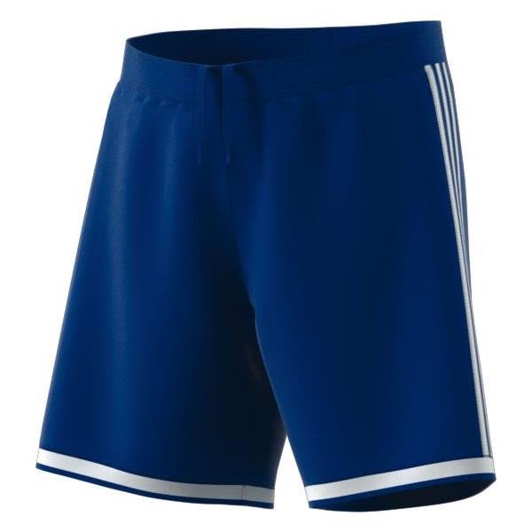 blue adidas football shorts
