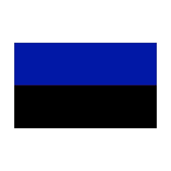 2 Colour Corner Flags Black/Royal