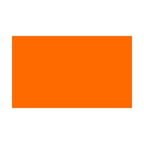 4 Corner Posts & 1 Colour Flags Orange Flags