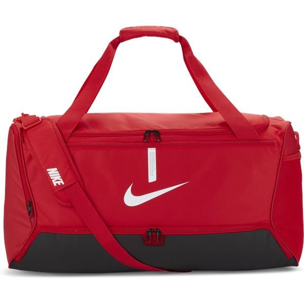 Sac de sport Nike Academy Team (Medium) avec poches latérales - Rouge /  Zwart