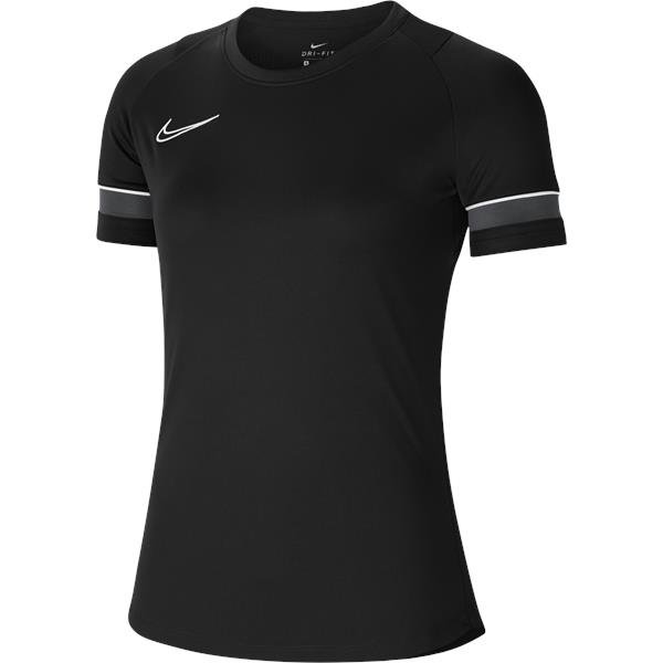 Nike Womens Academy 21 Training Top White/black