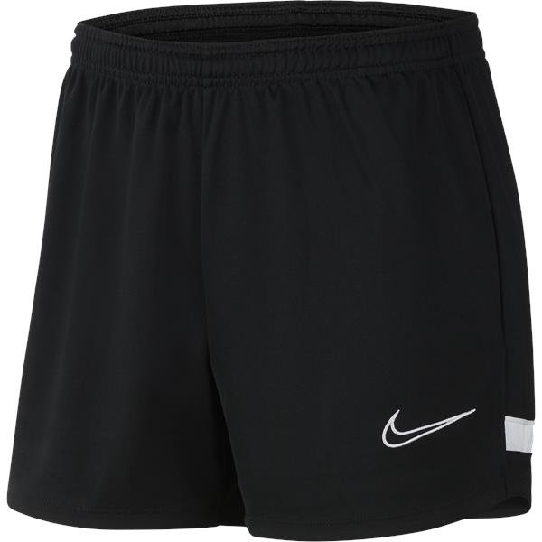 Nike Womens Academy 21 Knit Short White/black