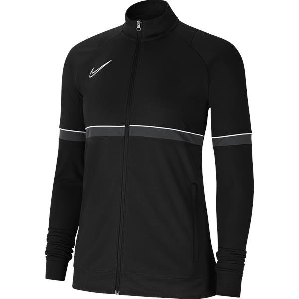 Nike Womens Academy 21 Track Jacket Wolf Grey/black