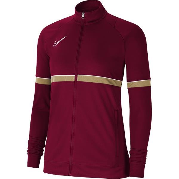 Nike Womens Academy 21 Team Red/White Track Jacket