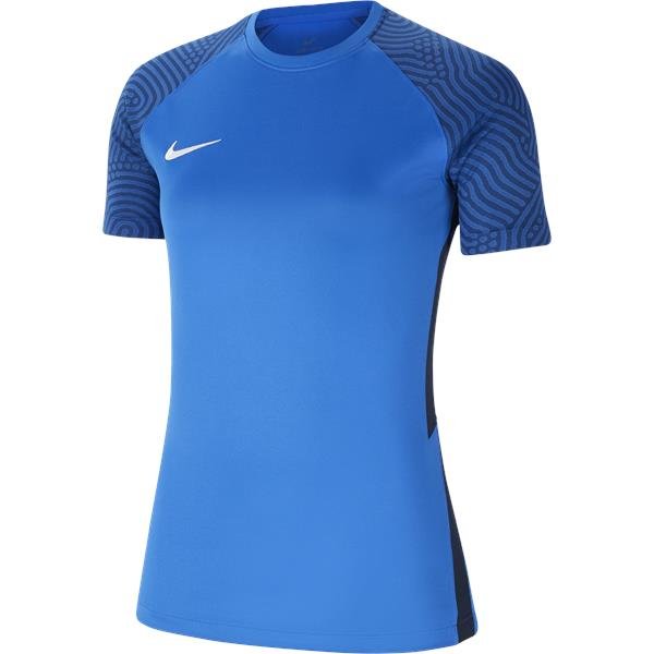Nike Womens Strike II Football Shirt Royal Blue/Obsidian