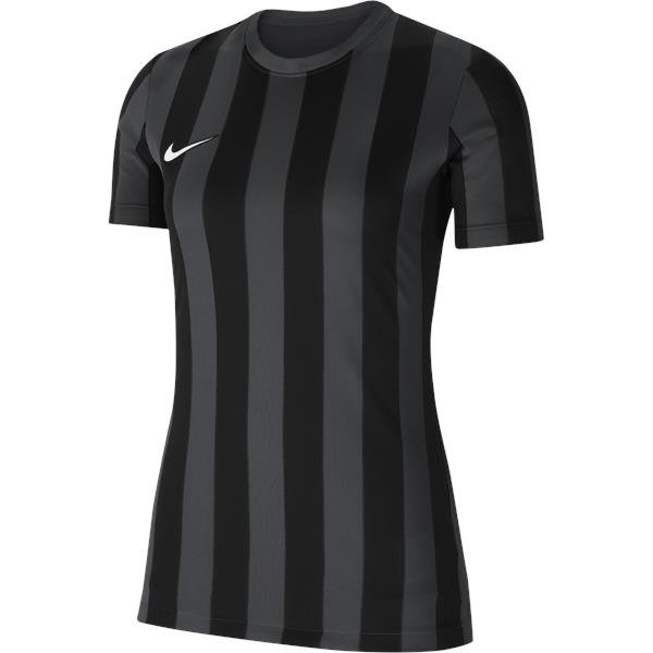 Nike Womens Striped Division IV Football Shirt Royal/black