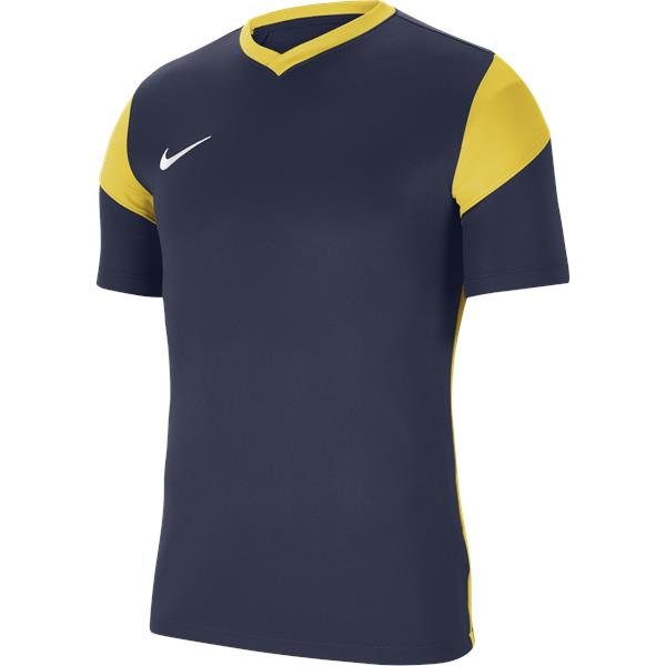Nike Park Derby III Midnight Navy/Tour Yellow SS Football Shirt