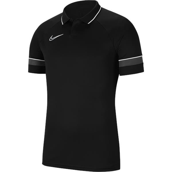 Nike Academy 21 Polo Black/White