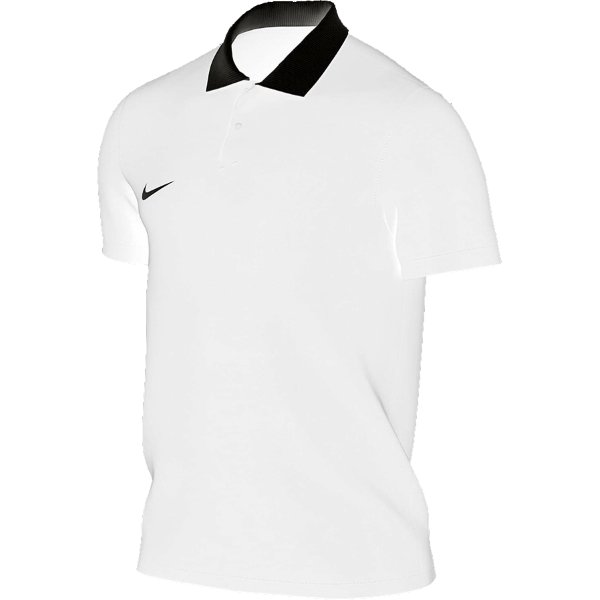 Nike Park 20 White/Black Dri Fit Polo