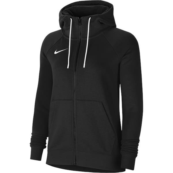 Nike Womens Park 20 Full Zip Fleece Hoody Wolf Grey/black