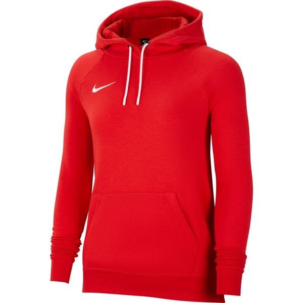 Nike Womens Park 20 Uni Red/White Pull Over Fleece Hoody