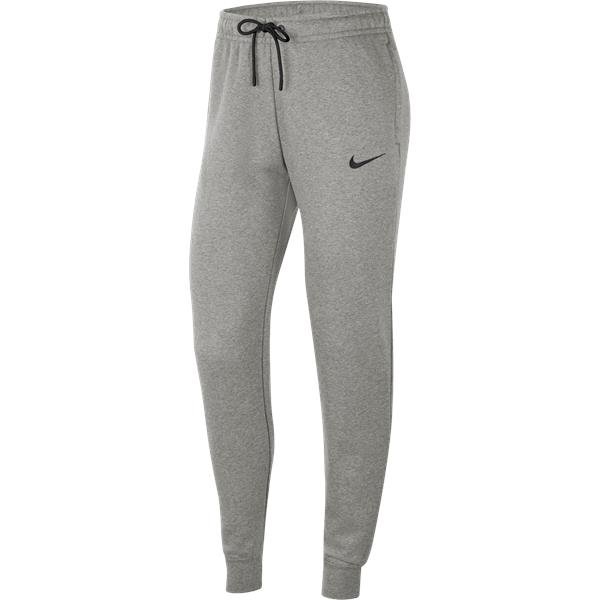 Nike Womens Park 20 Dark Grey Heather/Black Fleece Pant