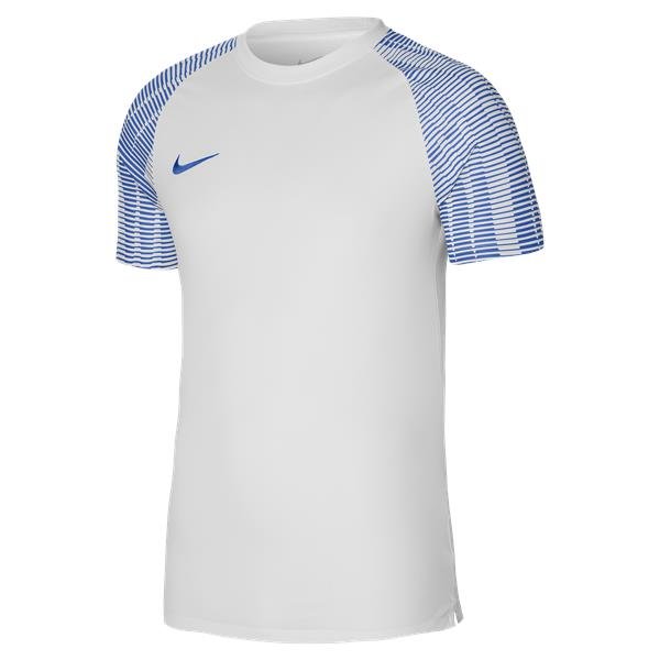 Nike Academy Football Shirt Black/White White/royal