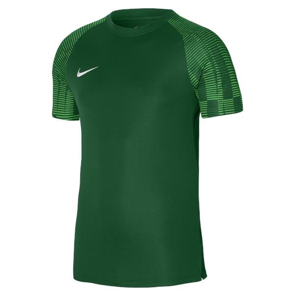 Nike Academy Football Shirt Black/White Pine Green/hyper Verde