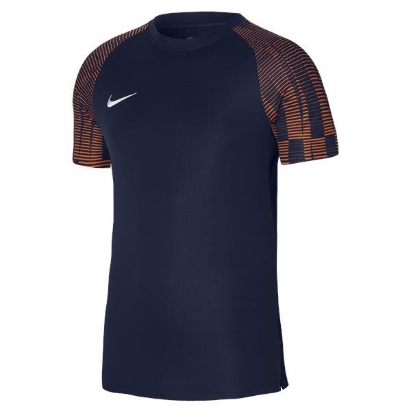Nike Academy Football Shirt Midnight Navy/Hyper Crimson