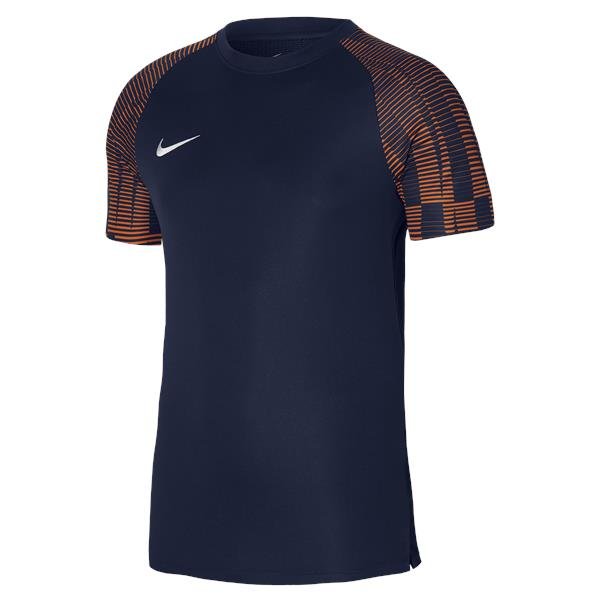 Nike Academy Football Shirt Black/White Midnight Navy/hyper Crimson