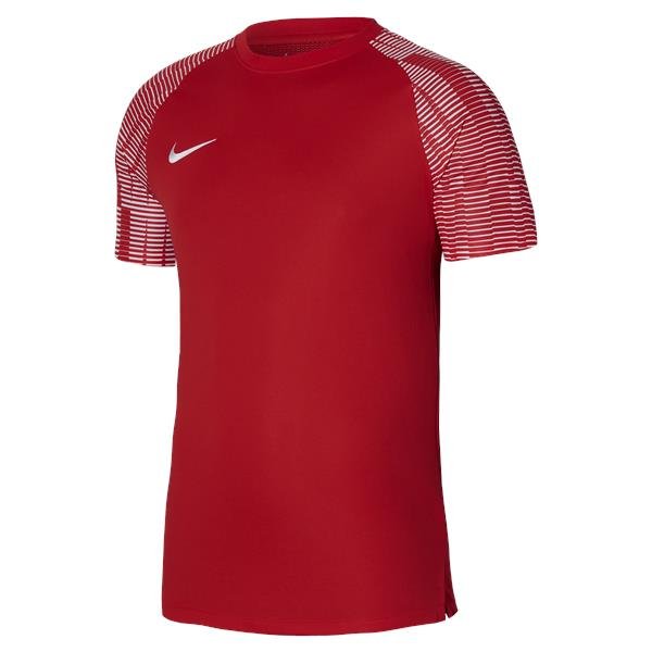 Nike Academy Football Shirt Black/White Uni Red/white