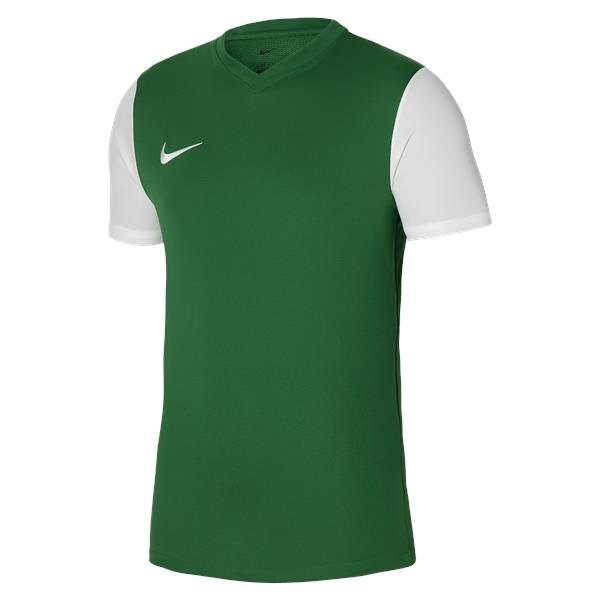 Nike Tiempo Premier II Football Shirt Pine Green/White