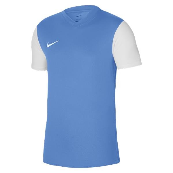Nike Tiempo Premier II Football Shirt Uni Blue/White