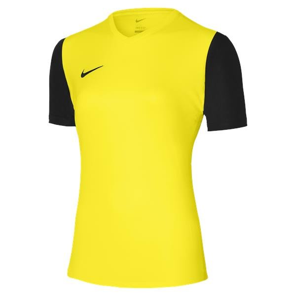 Nike Tiempo Premier II Womens Football Shirt Tour Yellow/Black