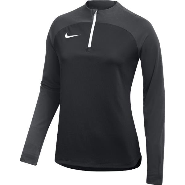 Nike Womens Academy Pro 22 Drill Top White/grey