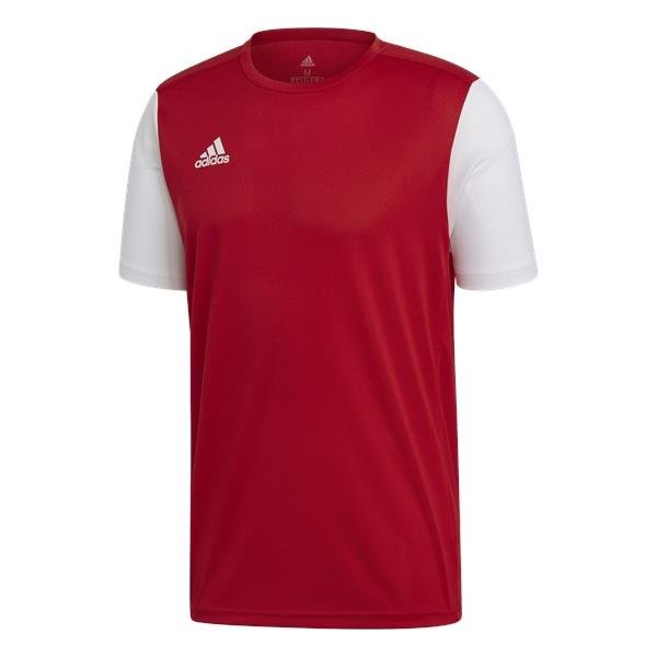 adidas Estro 19 Power Red/White Football Shirt