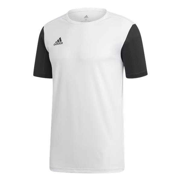 adidas Estro 19 White/Black Football Shirt