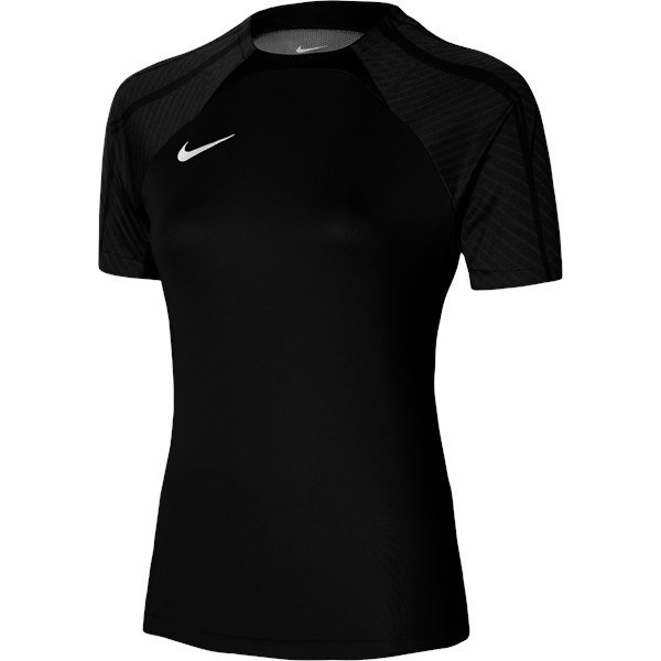 Nike Womens Strike III Football Shirt Black/White