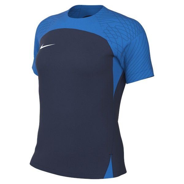 Nike Womens Strike III Football Shirt Midnight Navy/Photo Blue