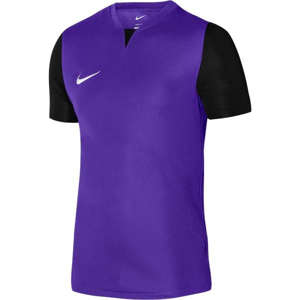 Nike Trophy V SS Football Shirt Court Purple/Black