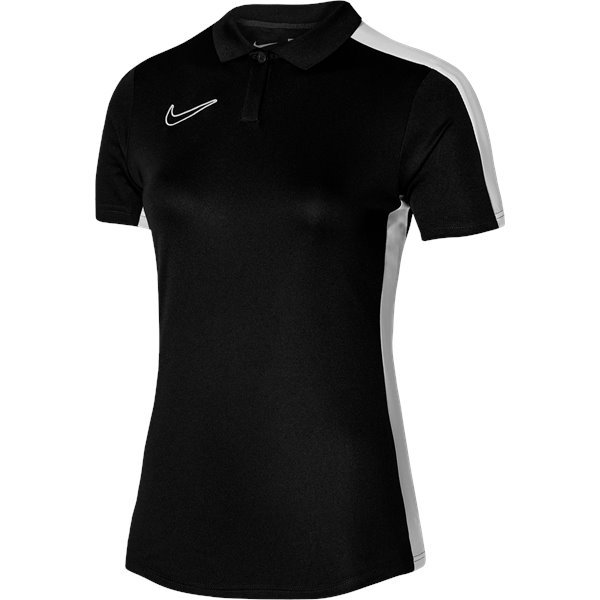 Nike Womens Academy 23 Polo Black/white