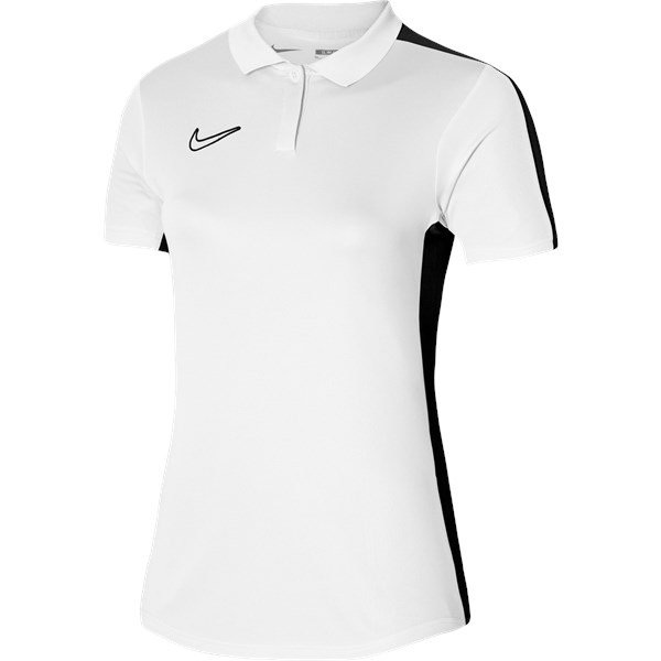 Nike Womens Academy 23 Polo White/Black