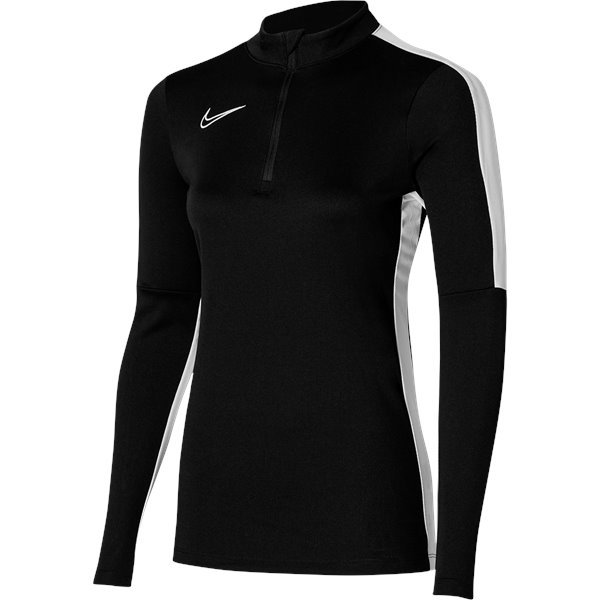 Nike Womens Academy 23 Drill Top Black/white