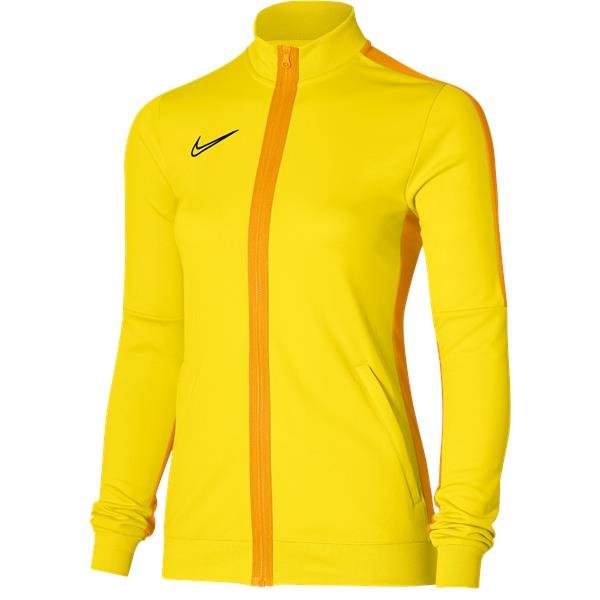 Nike Womens Academy 23 Knit Track Jacket Tour Yellow/Uni Gold