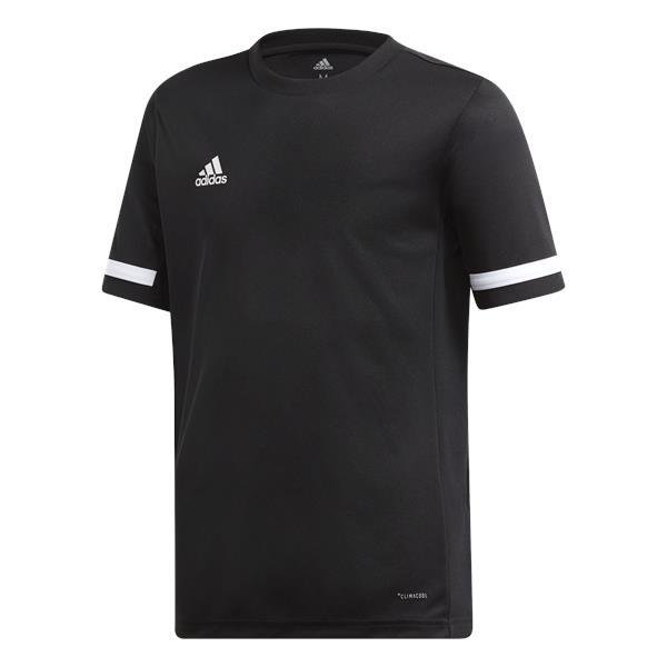adidas Team 19 Jersey SS Black/white