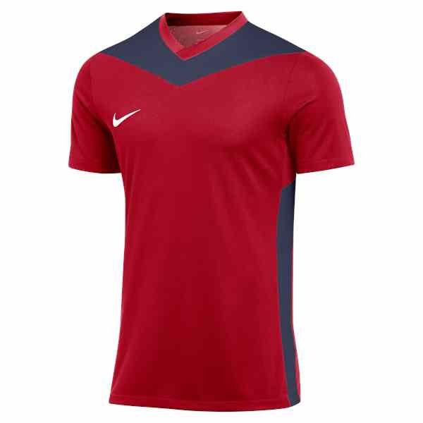 Nike Park Derby IV Tour Yellow/Royal Blue SS Football Shirt Uni Red/midnight Navy