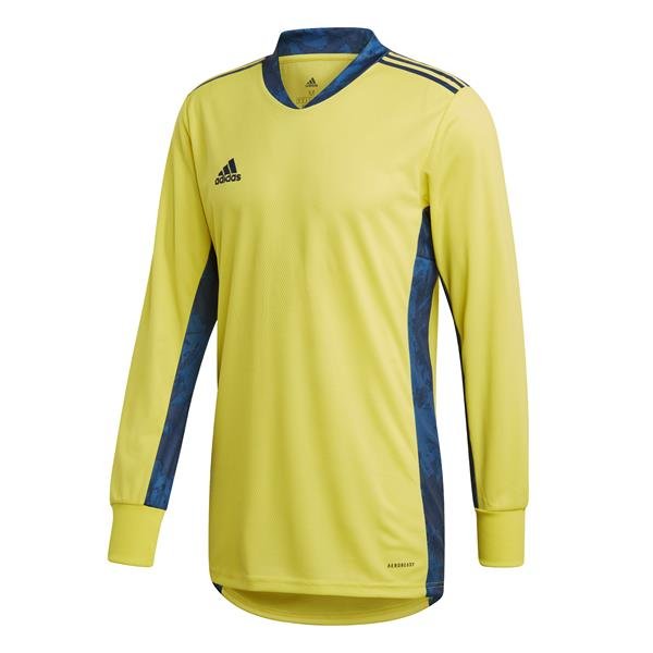 adidas ADI Pro 20 Shock Yellow/Team Navy Blue Goalkeeper Shirt