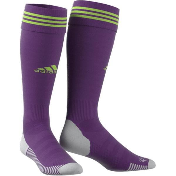 adidas ADI SOCK 18 Glory Purple/Semi Sol Green Goalkeeper Sock