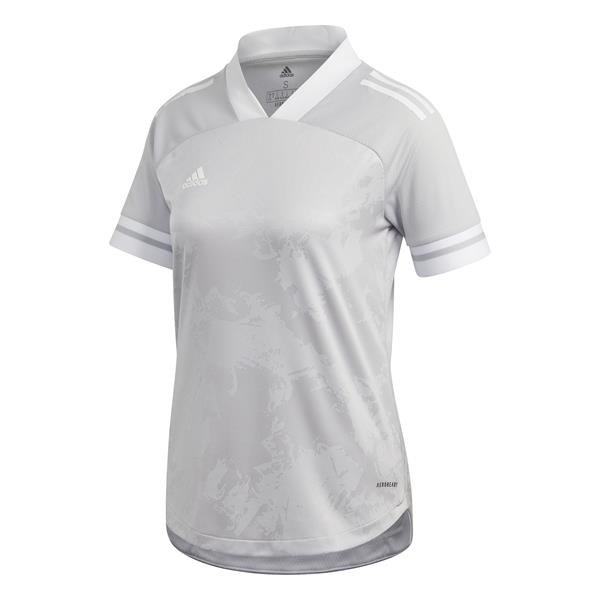 adidas Condivo 20 Womens Team Light Grey/White Football Shirt