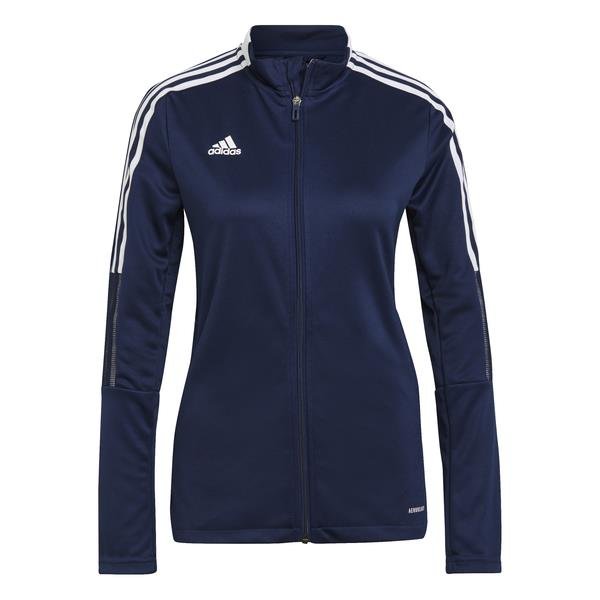 adidas Tiro 21 Womens Team Navy Blue/White Training Jacket