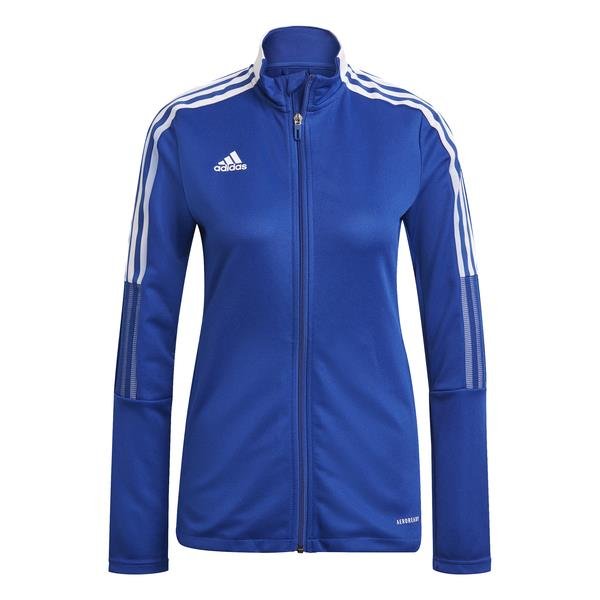 adidas Tiro 21 Womens Team Royal Blue/White Training Jacket