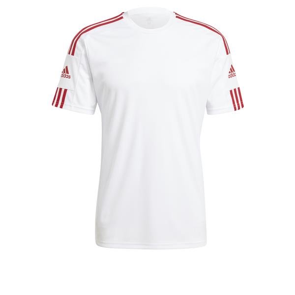 adidas Squadra 21 SS White/Power Red Football Shirt