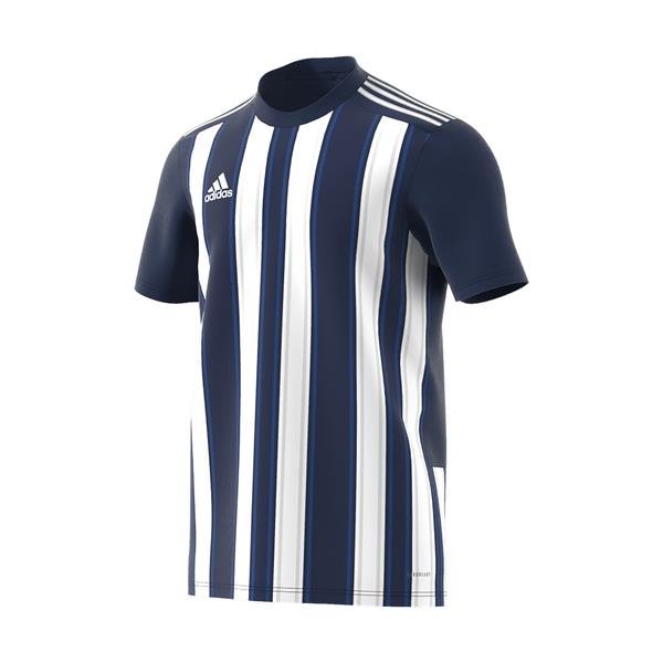 adidas Striped 21 Team Navy Blue/White Football Shirt