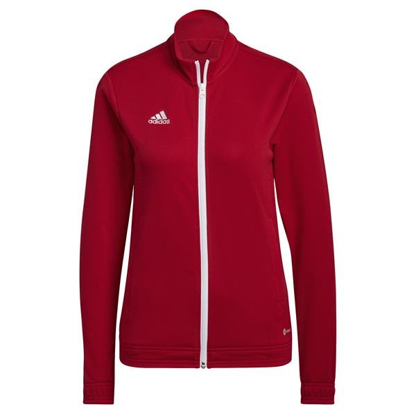 adidas Entrada 22 Navy Blue/White Track Jacket Womens Power Red/white